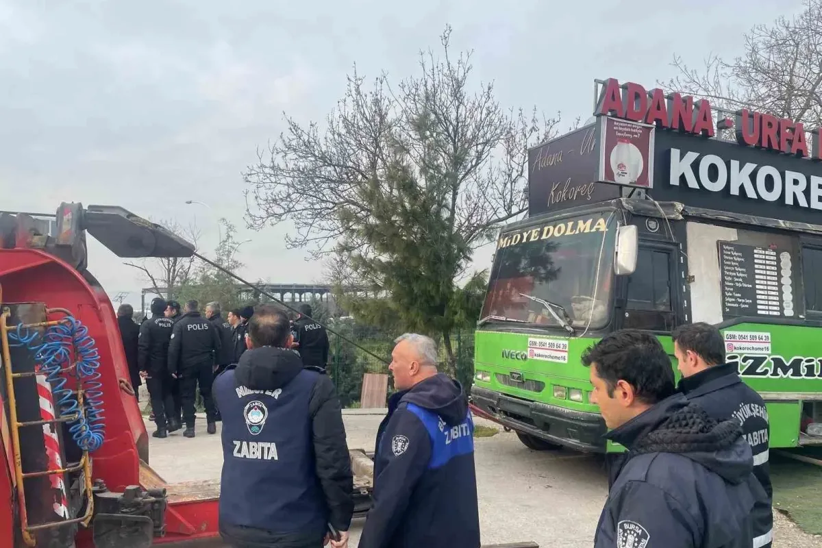 Lokanta minibüslere operasyon