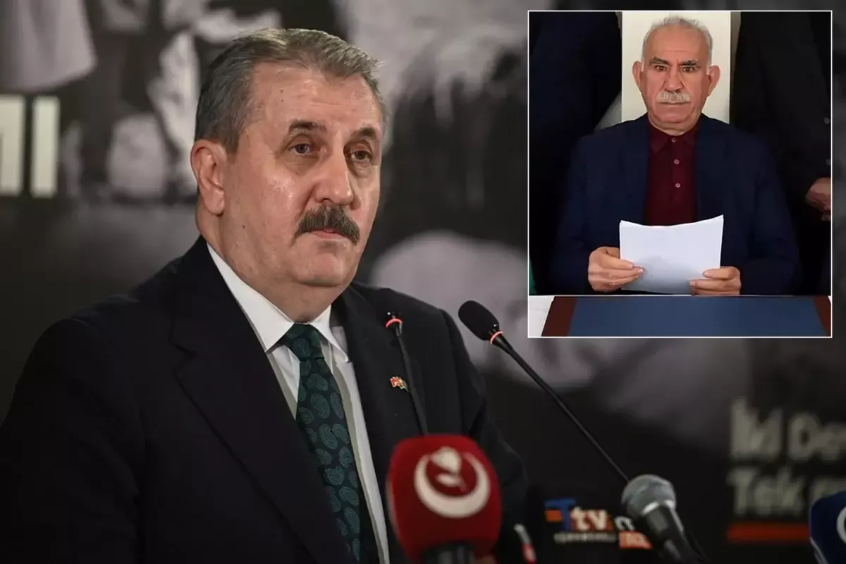 Mustafa Destici'den Öcalan'ın PKK Çağrısına Sert Tepki