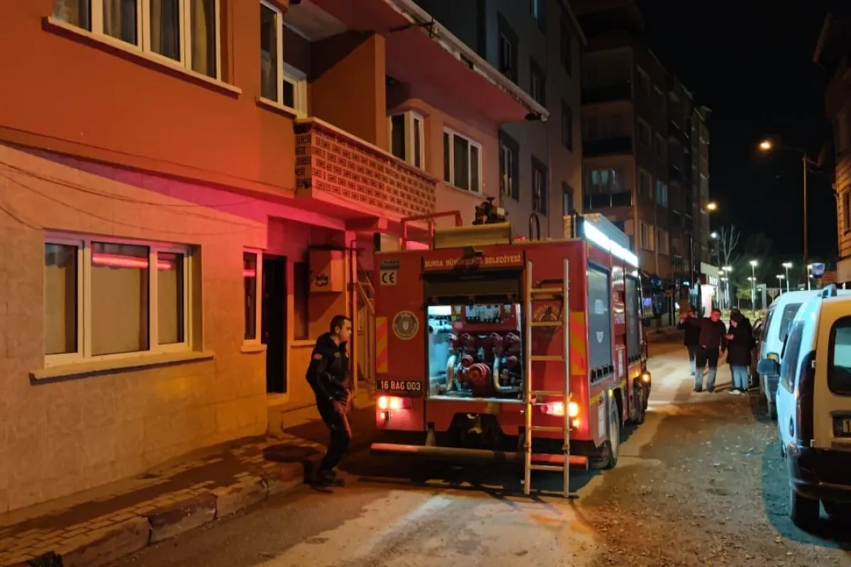 Hamidiye Mahallesi'nde korkutan yangın