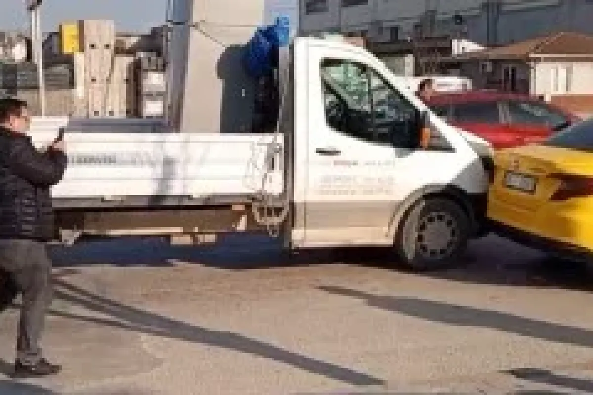 İnegöl'de iftar öncesi zincirleme kaza!