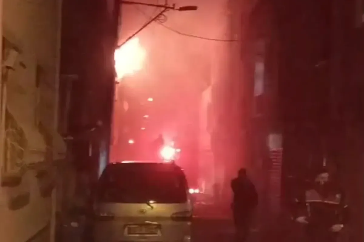 Mesudiye Mahallesi'nde korku dolu anlar