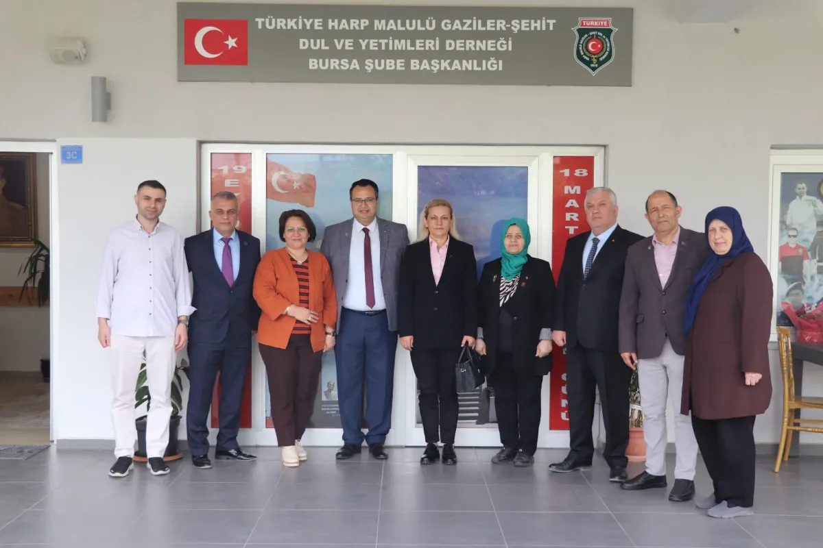 Şehit yakınları ve Gazilerin talepleri A Parti Bursa’nın gündeminde!
