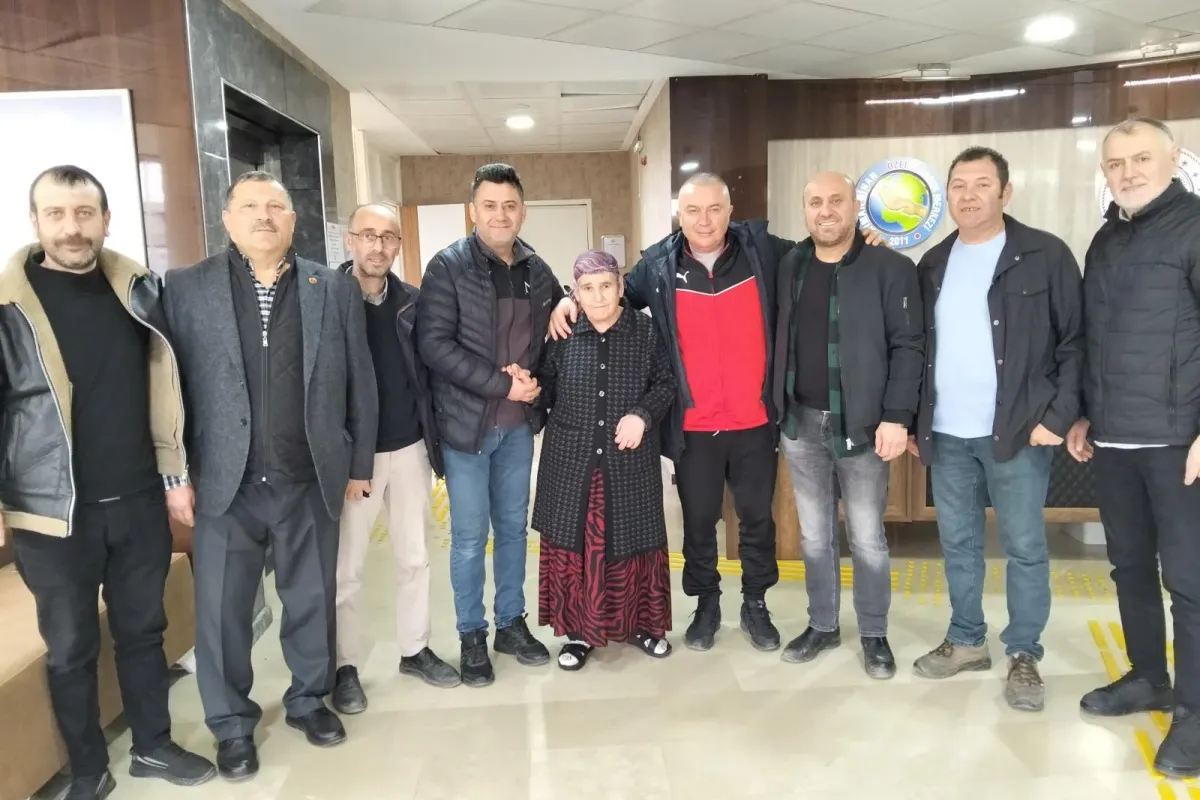Orhaniye Mahallesi’nden Fatma Abla’ya Anlamlı Vefa Ziyareti