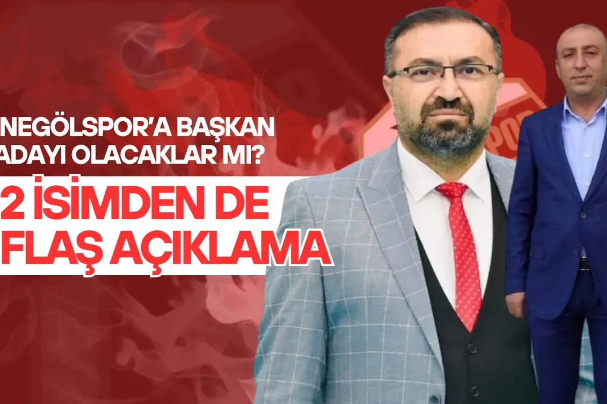 İnegölspor'a başkan adayı olacaklar mı? 2 isimden de flaş açıklama