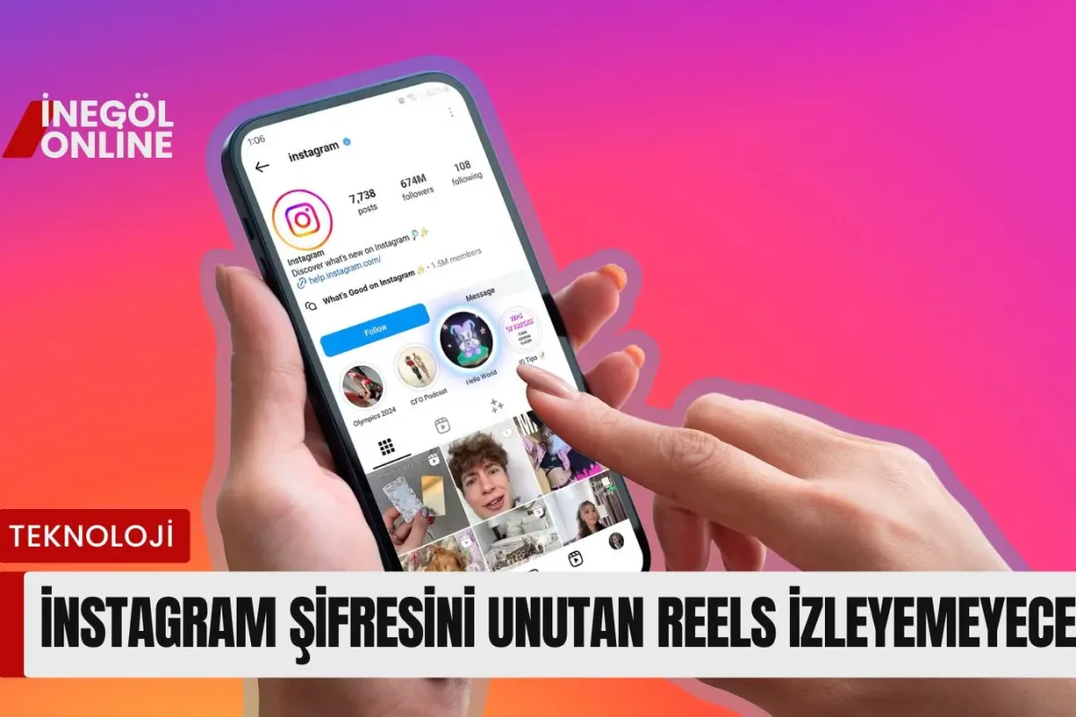 Instagram şifresini unutan reels izleyemeyecek!