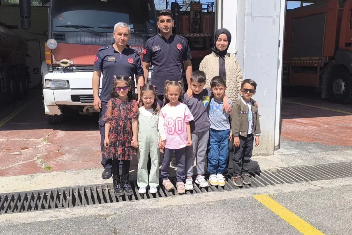 İtfaiyecilik Mesleğini Yerinde Öğrendiler