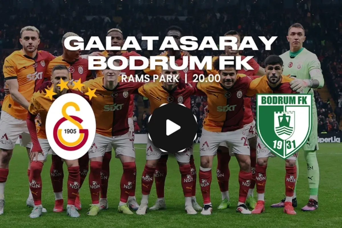 Galatasaray Bodrum FK İnat TV canlı izleme linki