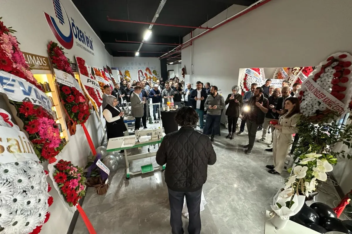 Esinti Makine ve İplik törenle açıldı