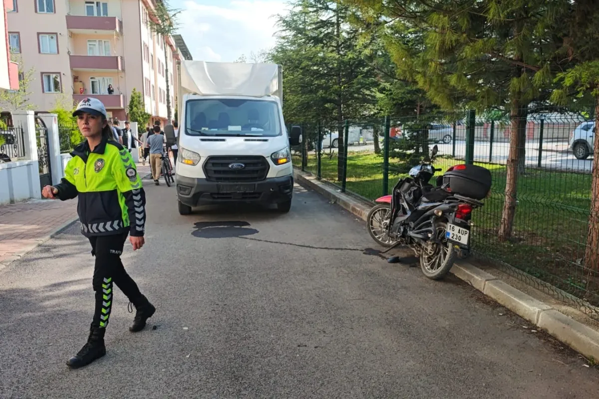 Motosiklet Sürücüsü Ağır Yaralandı