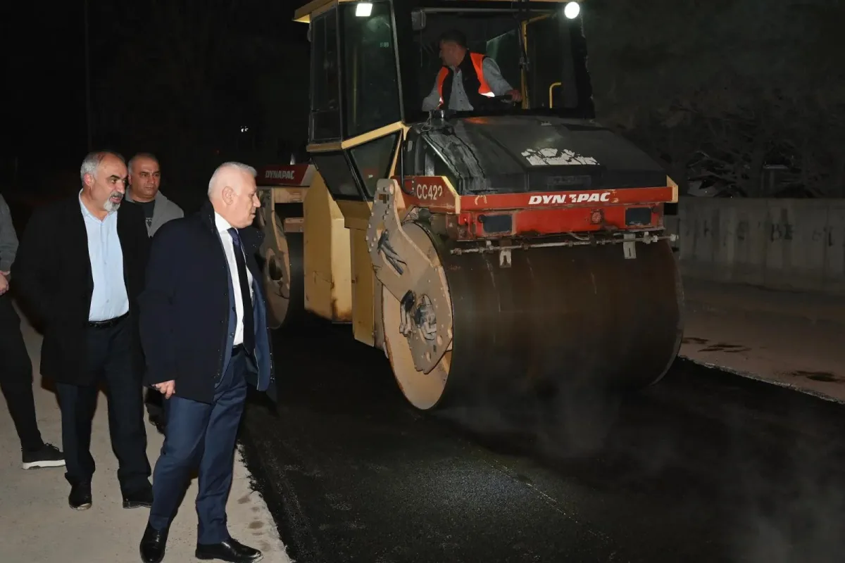 Mustafa Bozbey: “İnegöl’de Altyapı Çalışmaları Tamamlandığında Bize Dua Edecekler”