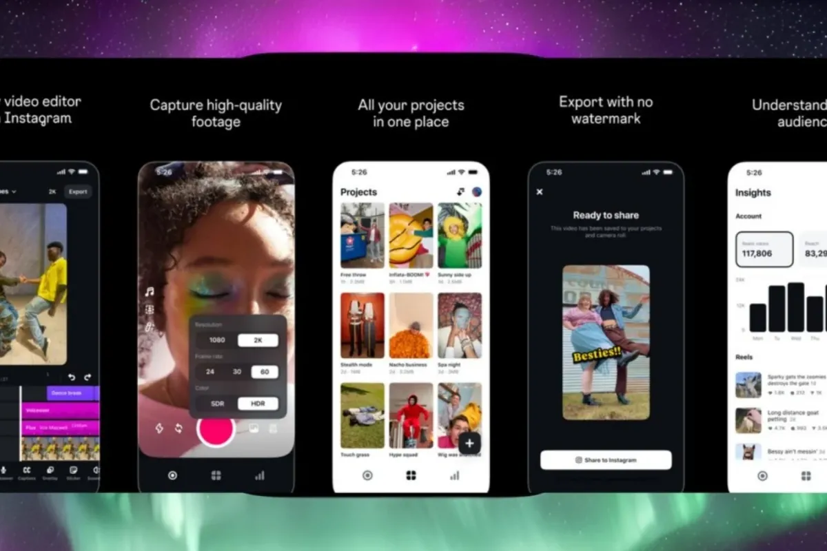 Instagram Edits İlk Haftada 7.1 Milyon İndirildi!