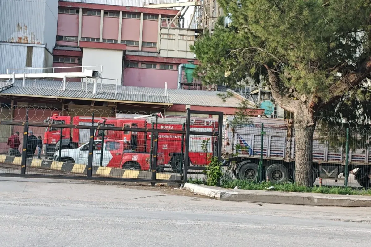 İnegöl OSB’de Yangın Paniği