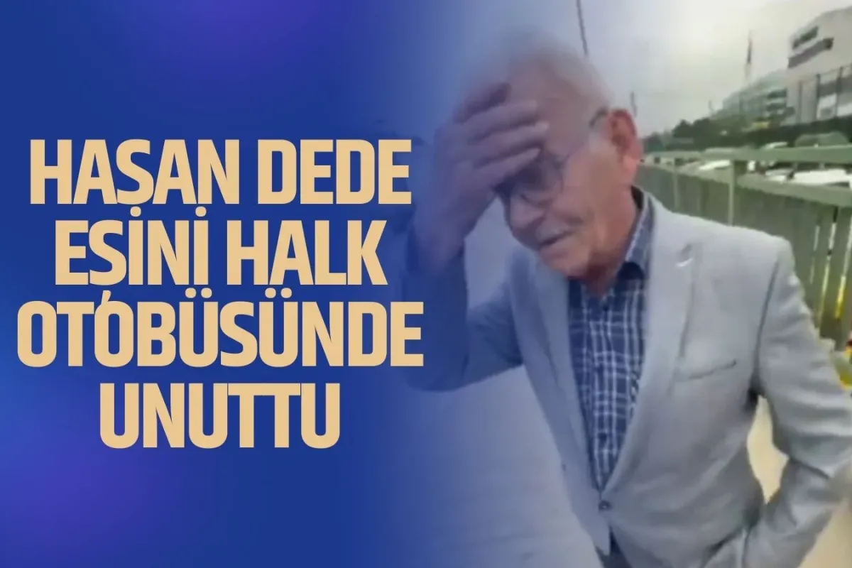 Halk Otobüsünde Eşini Unutan Dede Gündem Oldu