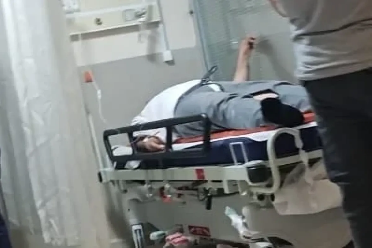 İnegöl'de talihsiz adam gözünü hastanede açtı!