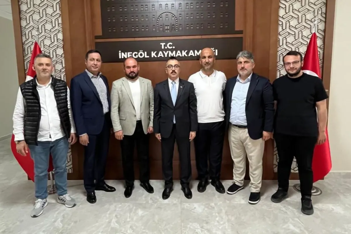 Wobilimoda Mobilya AVM yönetiminden Kaymakam Arslan'a ziyaret