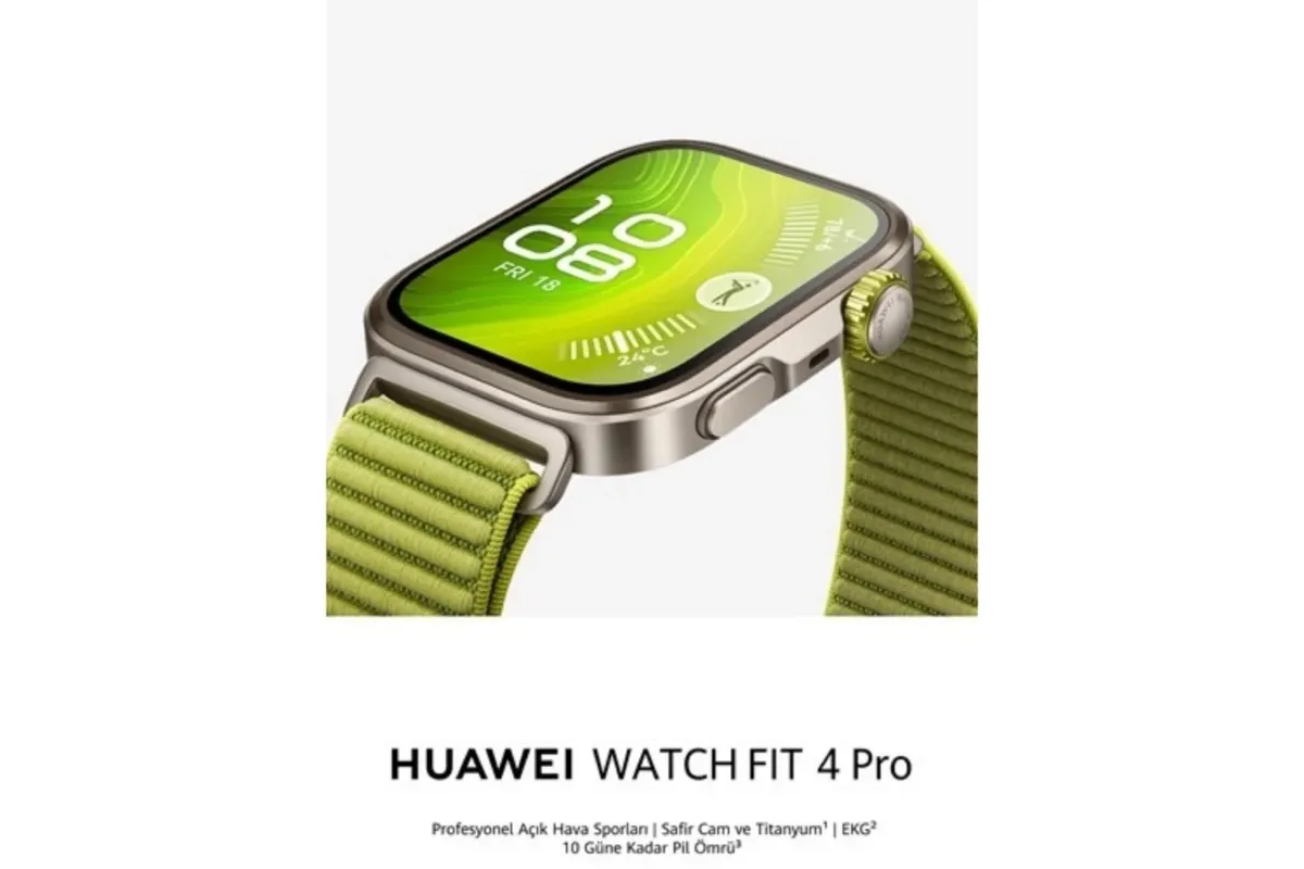 Huawei Watch Fit 4 Pro EKG Özelliğiyle Satışta