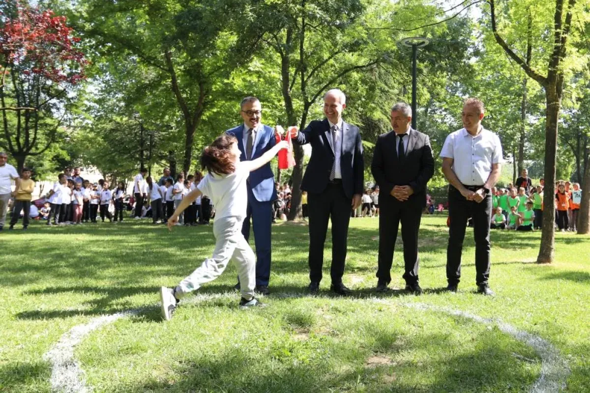 İnegöl'de çocuklar unutulmaz bir gün yaşadı