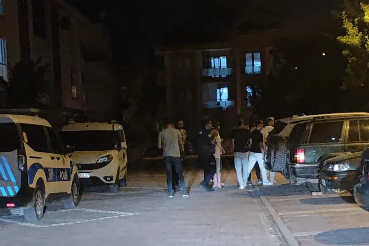 Apartmana sığınarak canını kurtardı