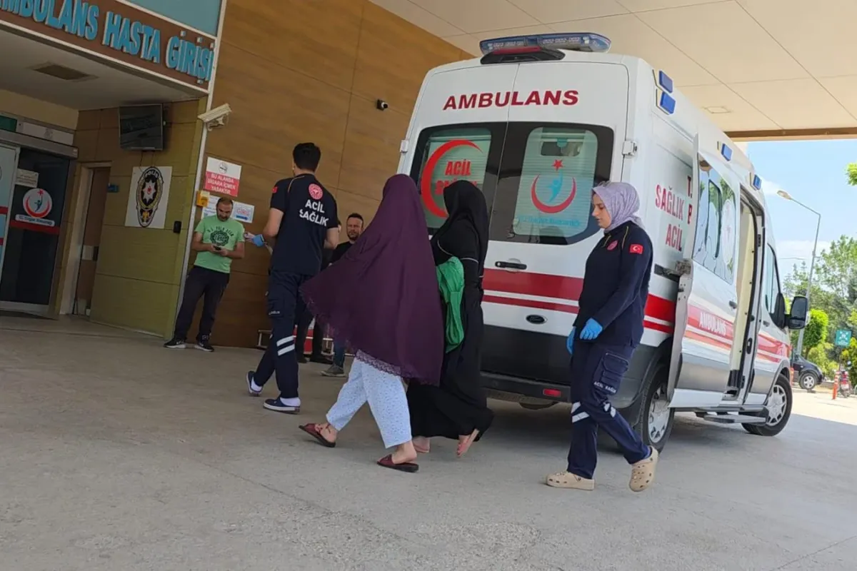 Öfkesine yenildi hastanelik oldu