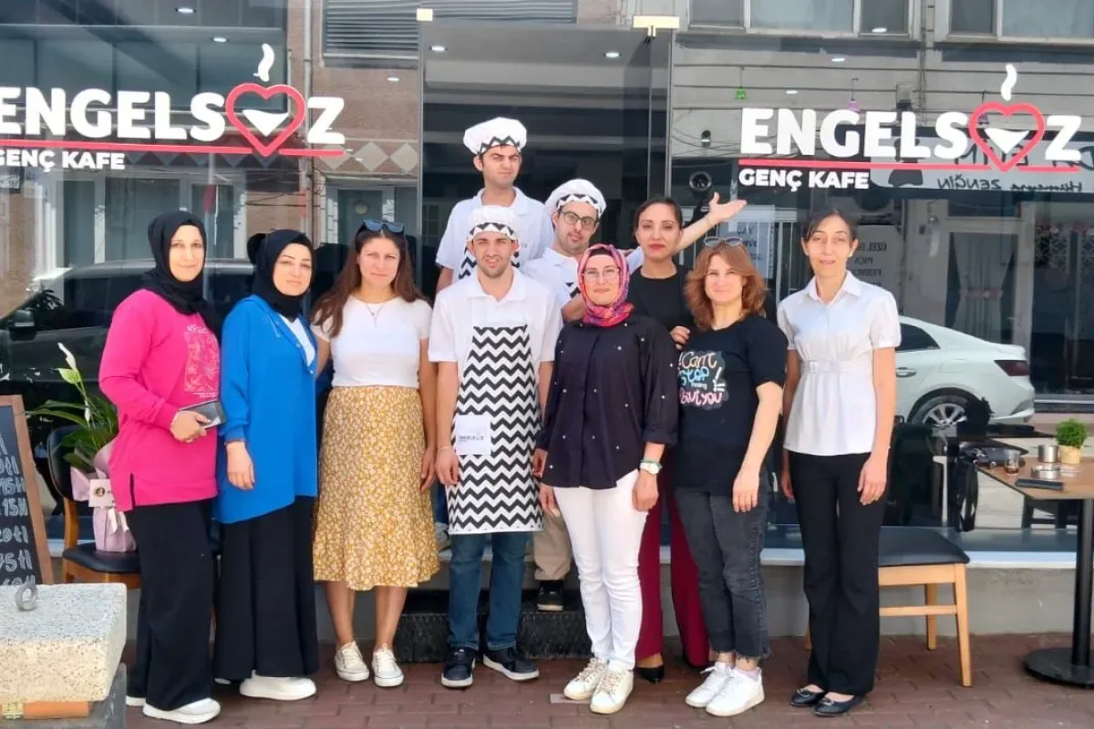 Sevda Bayraktar’dan Engelsiz Kafe’ye Anlamlı Ziyaret
