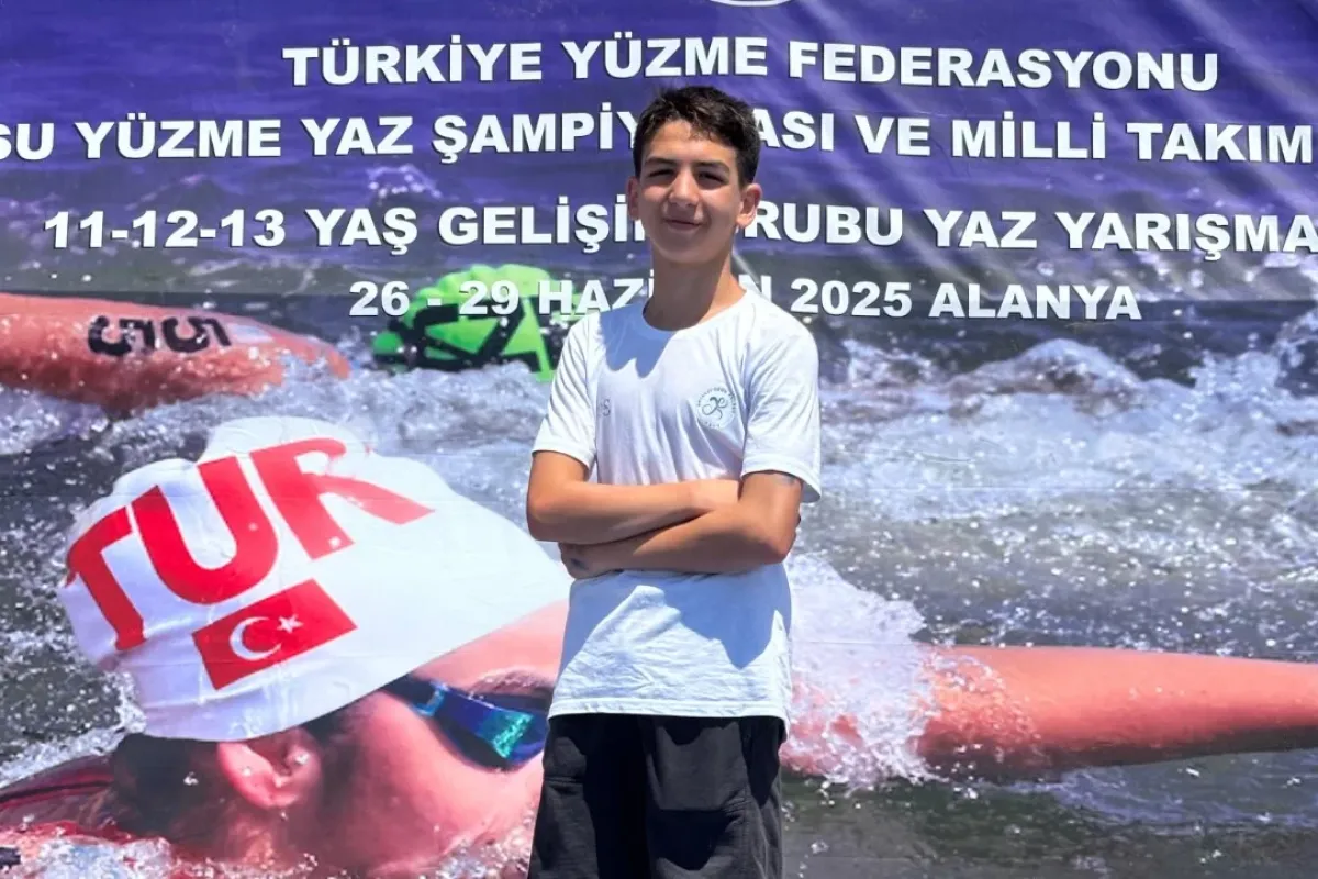 Ortakçı Spor’un Genç Yüzücüsü Milli Takımda