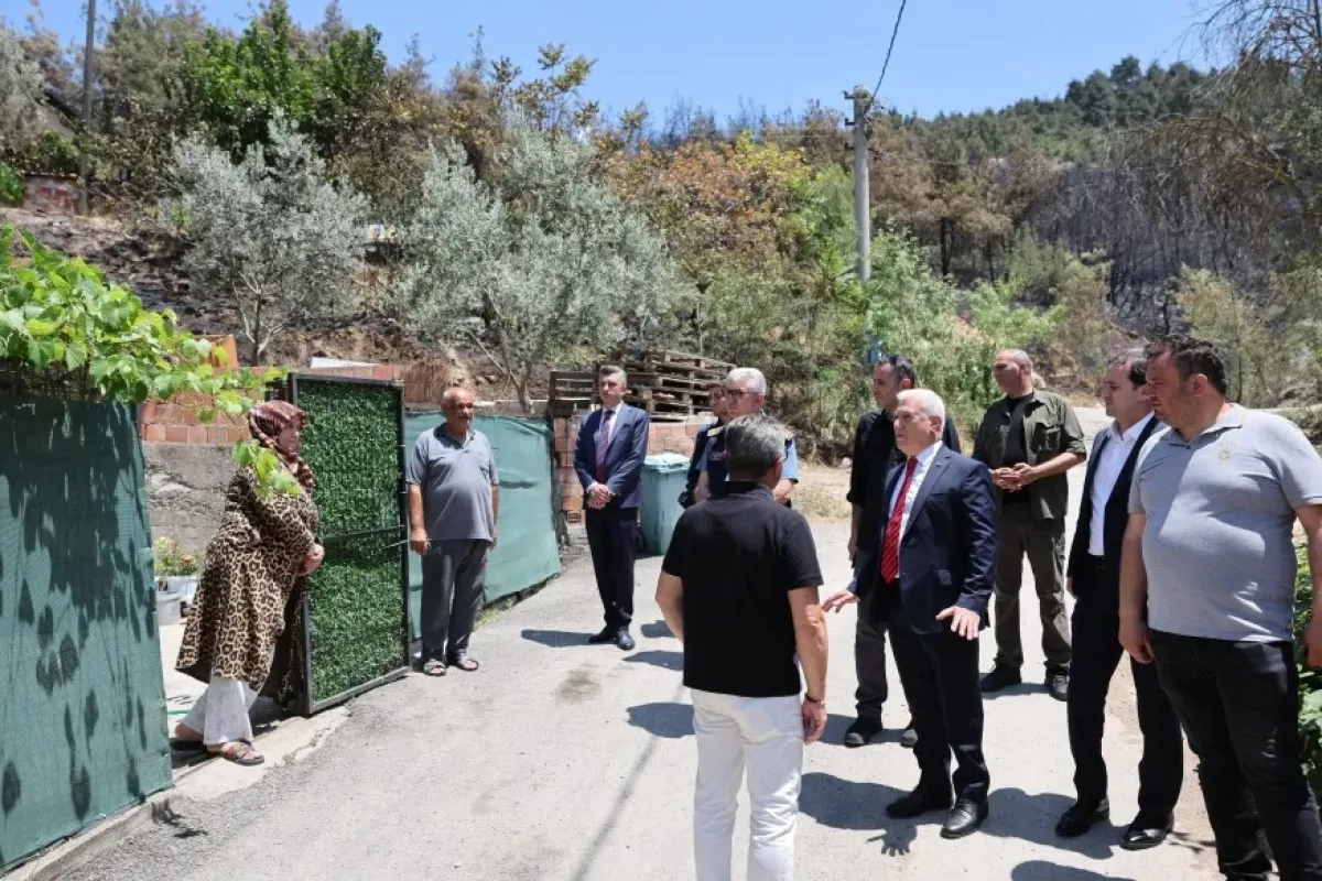 Yangınlar sonrası Bozbey'den uyarı geldi