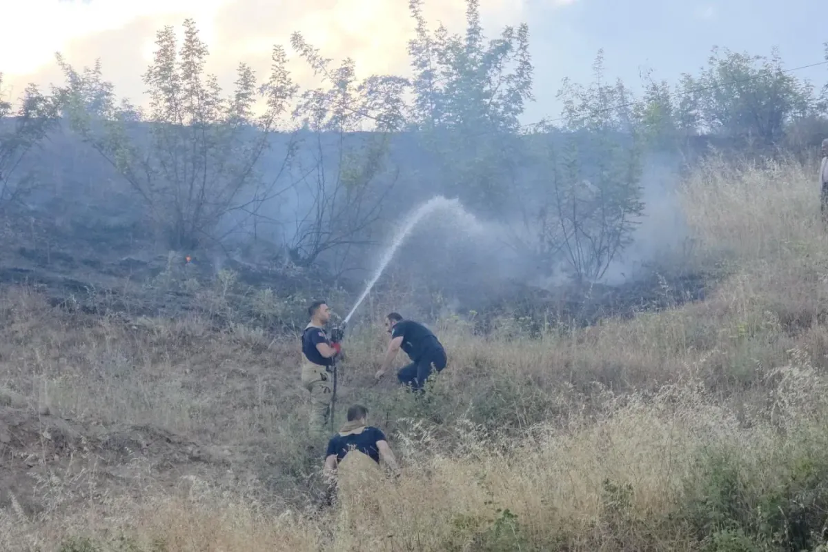 İnegöl’de ormanlık alanda bir yangın daha