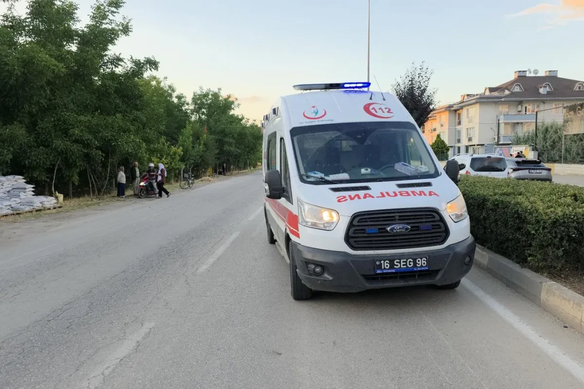 İnegöl’de görünmez kaza; 2 yaralı
