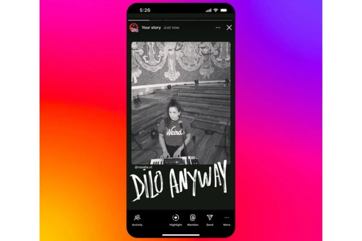 Instagram Hikayeleri Artık Spotify Şarkılarını Sesli Paylaşıyor
