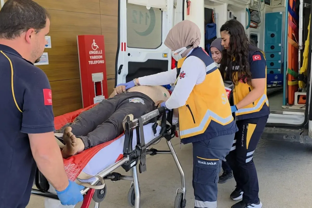 İnegöl'de ağaçtan düşen adamdan kahreden haber!