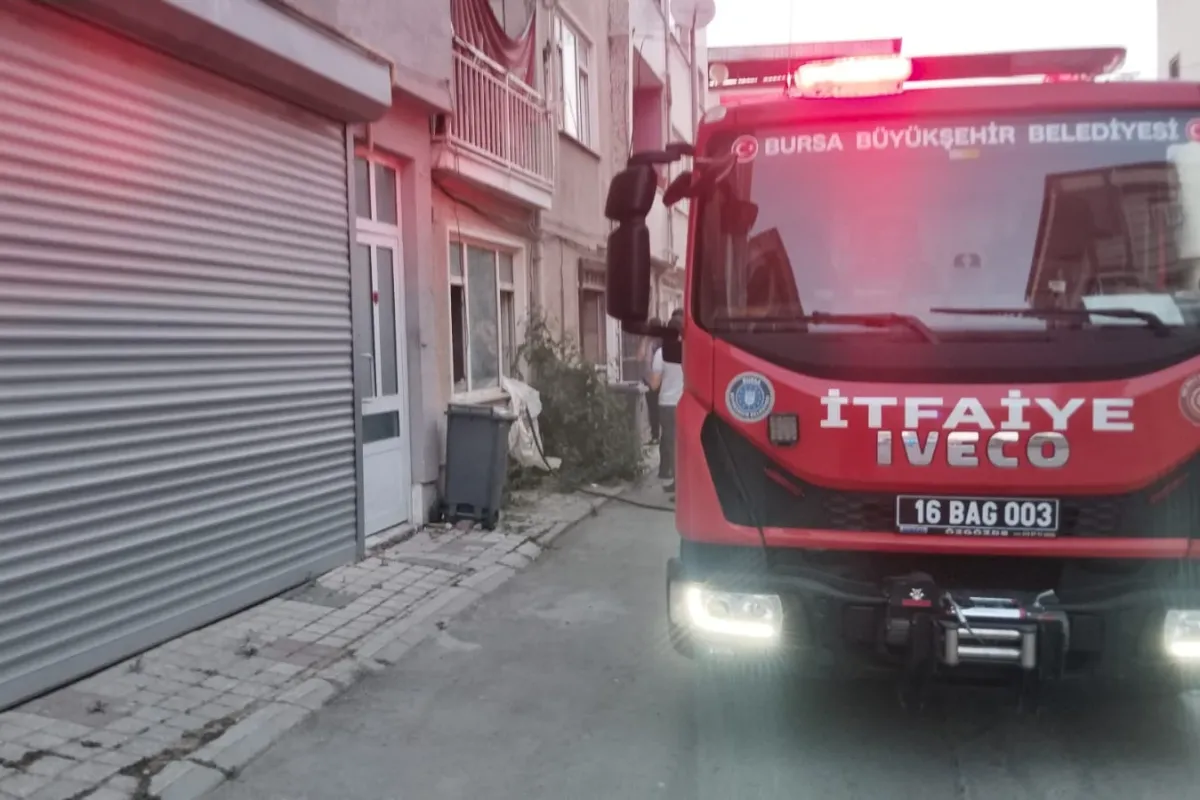 Süleymaniye Mahallesi'nde korkutan yangın