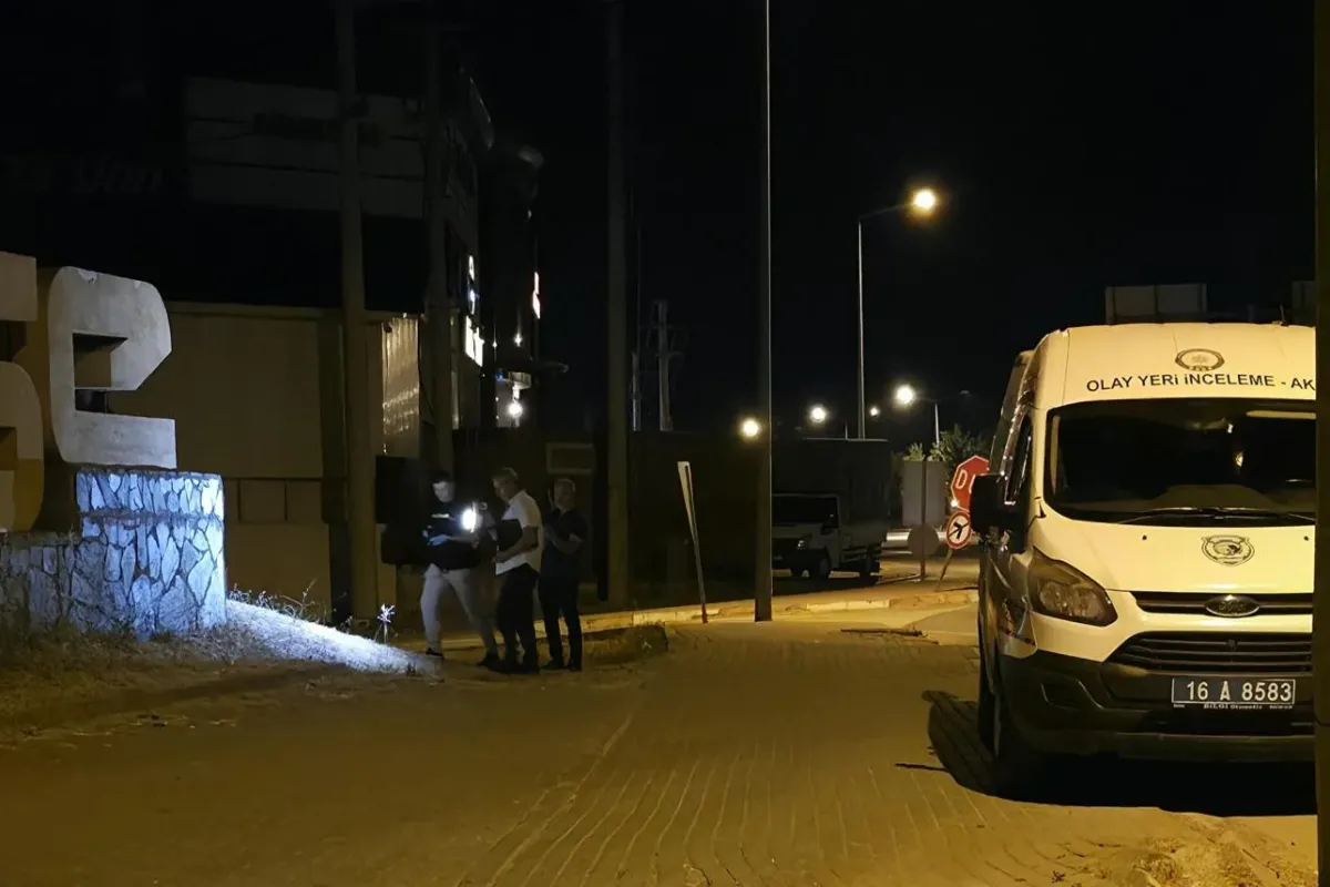İnegöl'de gece yarısı silahlı saldırı
