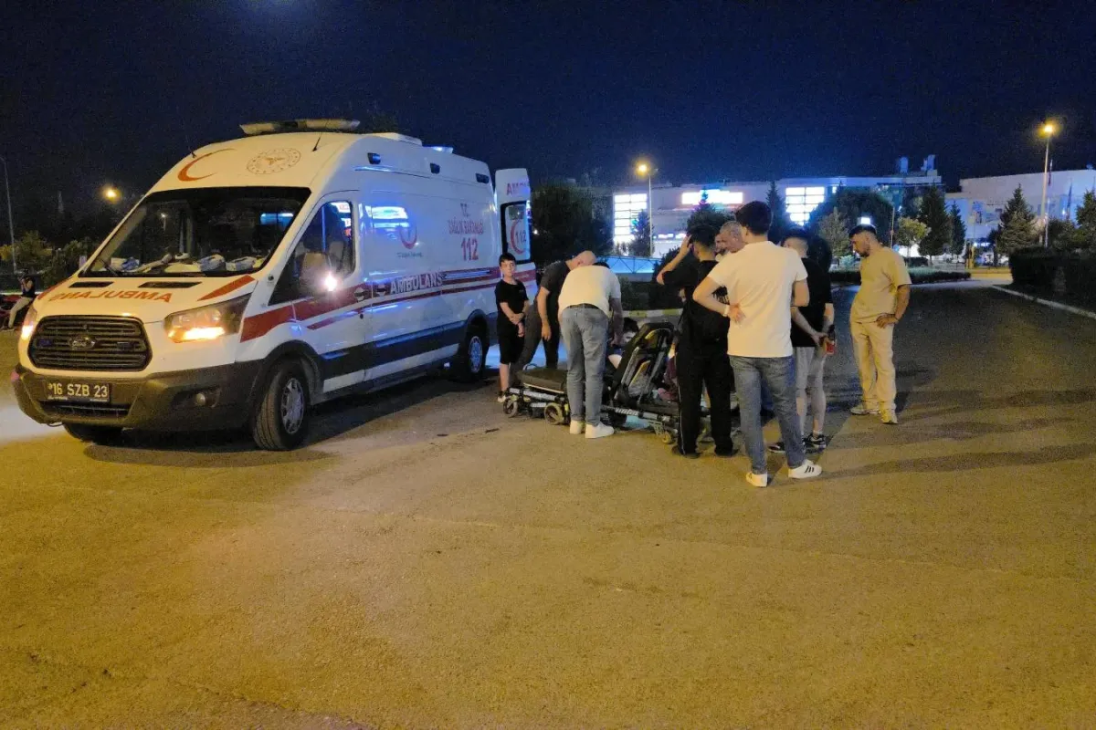 Dengesini kaybeden sürücü hastanelik oldu