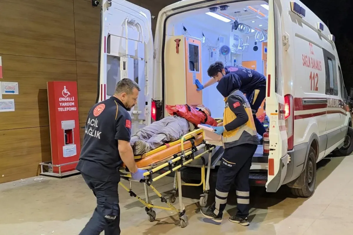 İnegöl'de talihsiz işçi az kalsın kolundan oluyordu!