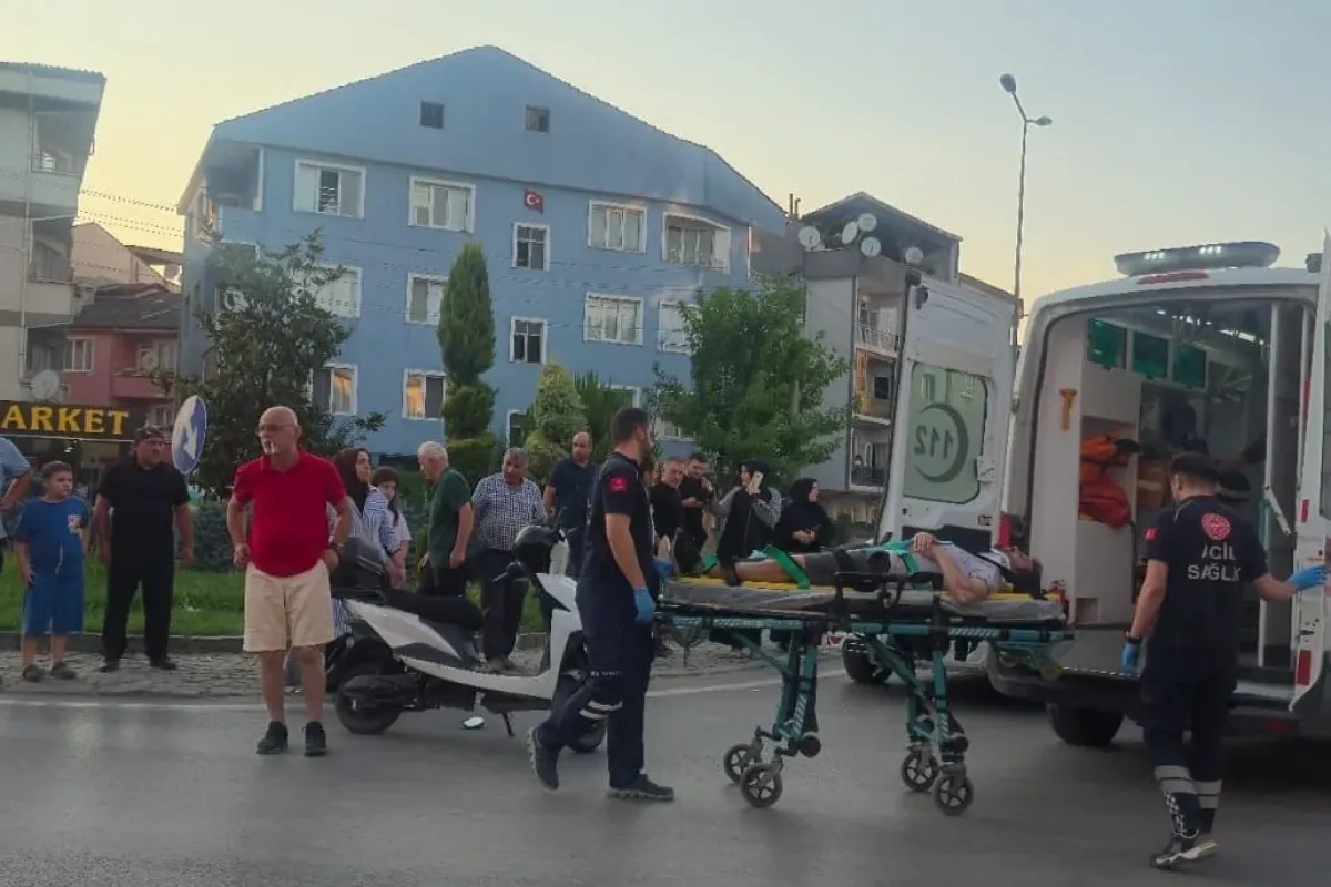 İnegöl’de yaralıları gören yardıma koştu