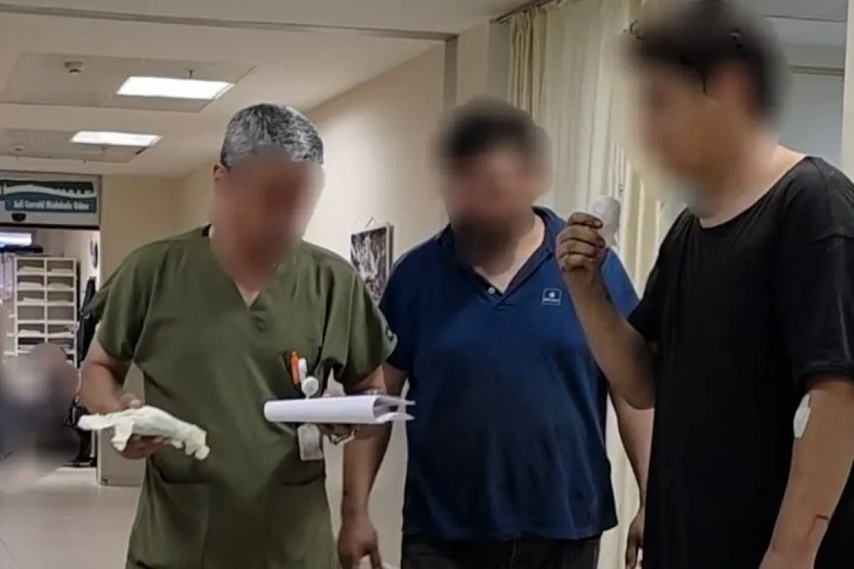 Bir anlık dalgınlık yüzünden parmağı koptu