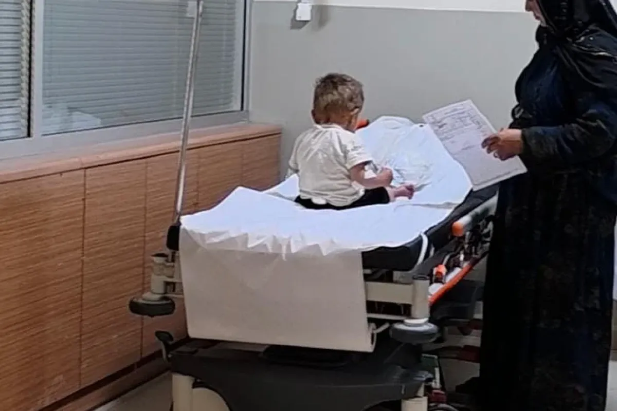 İnegöl'de 1 yaşındaki bebek ölümden döndü!