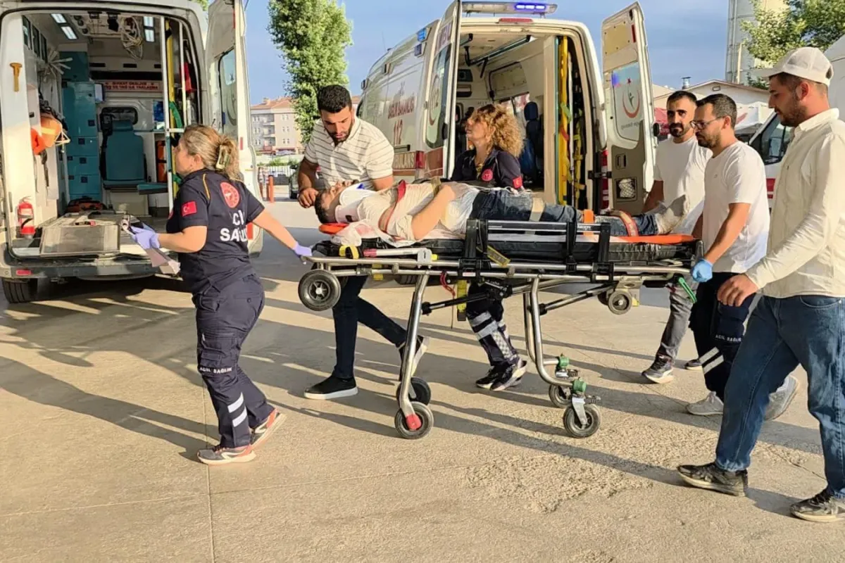 İnegöl’de feci olay! Asansör boşluğuna düştü