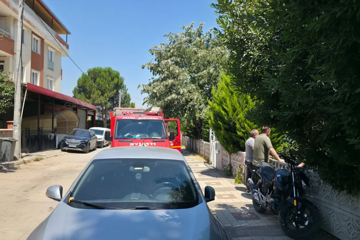 Komşuluk bilinci İnegöl'de hayat kurtardı