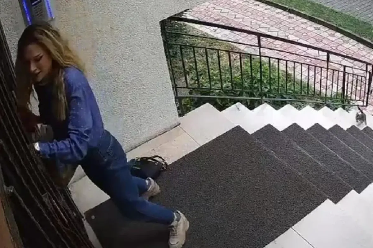 Bursa’da sabah koşusu: Kedi kovaladı, kadın kaçtı