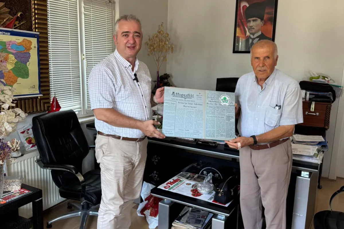 İnegöl Kent Gönüllüleri'nden Kulaca Kooperatifi’ne 50. yıl kutlama ziyareti