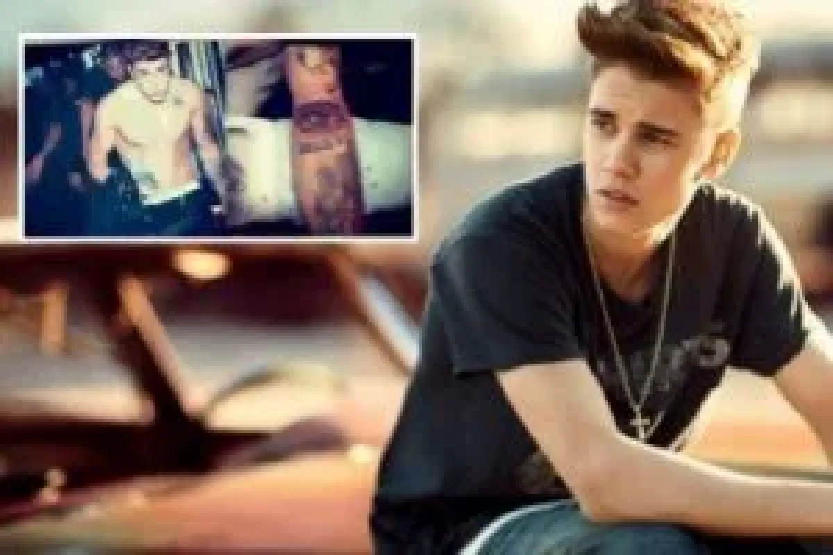 Justin Bieberdan şaşırtan dövme...