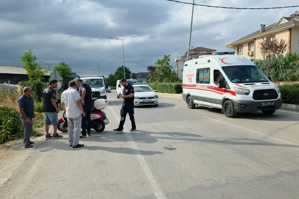 Nene Hatun Kavşağı'nda korkutan kaza: 1 yaralı
