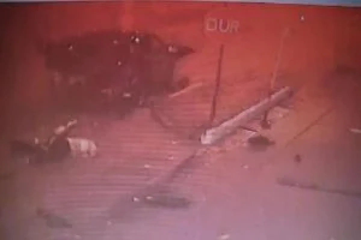 Bursa'daki kazada araçtan böyle fırlamış!