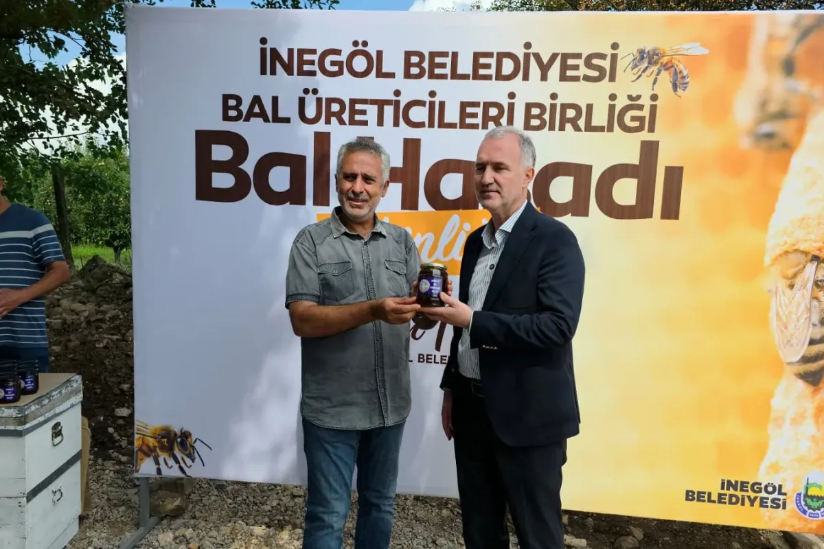 İnegöl’de bal hasadı başladı