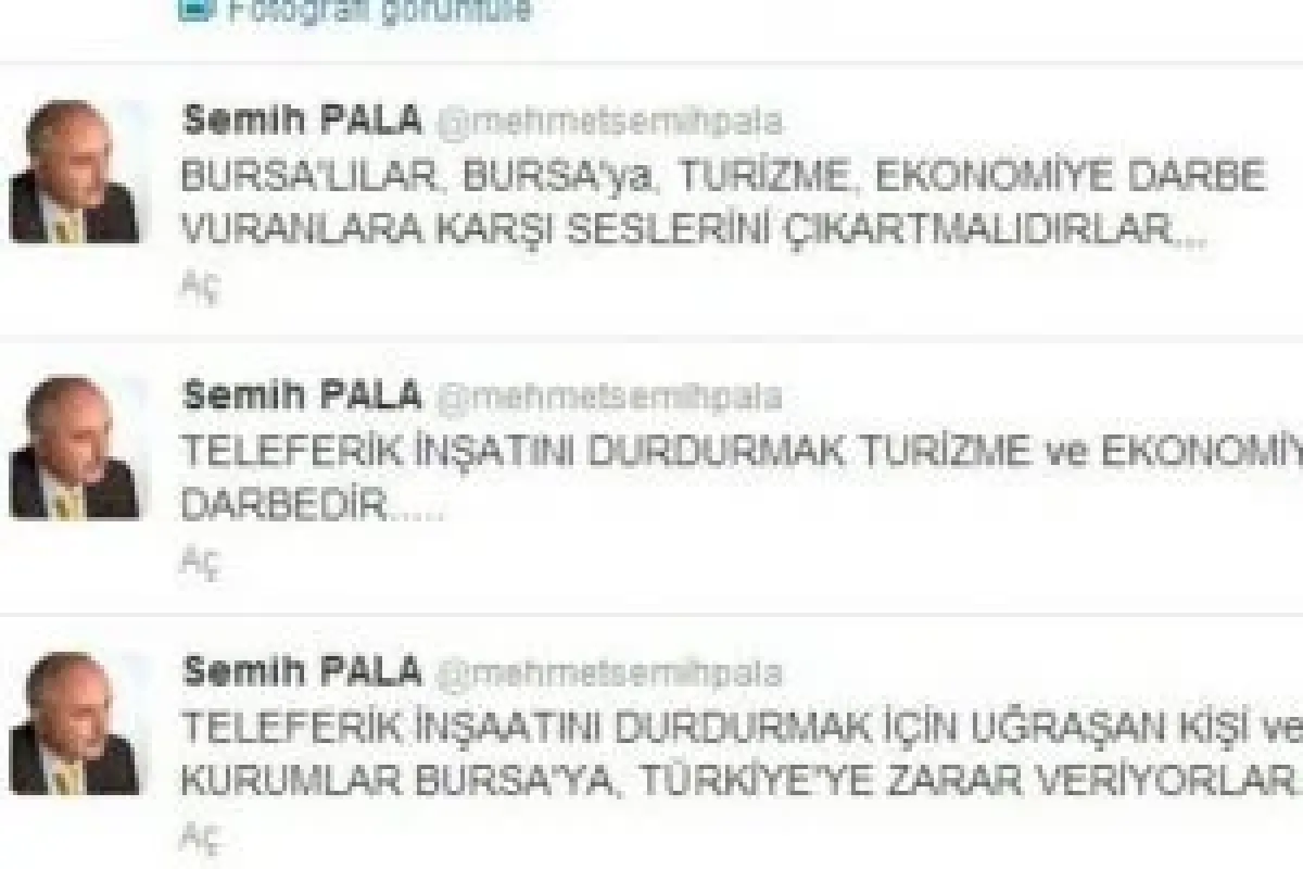 Semih Pala Twitterden bombaladı
