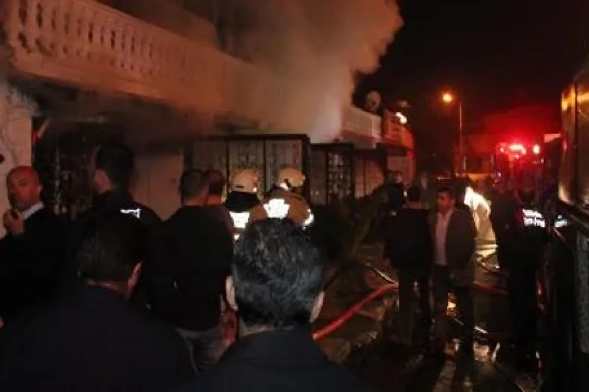 İzmirde Huzur Evinde Yangın Faciası