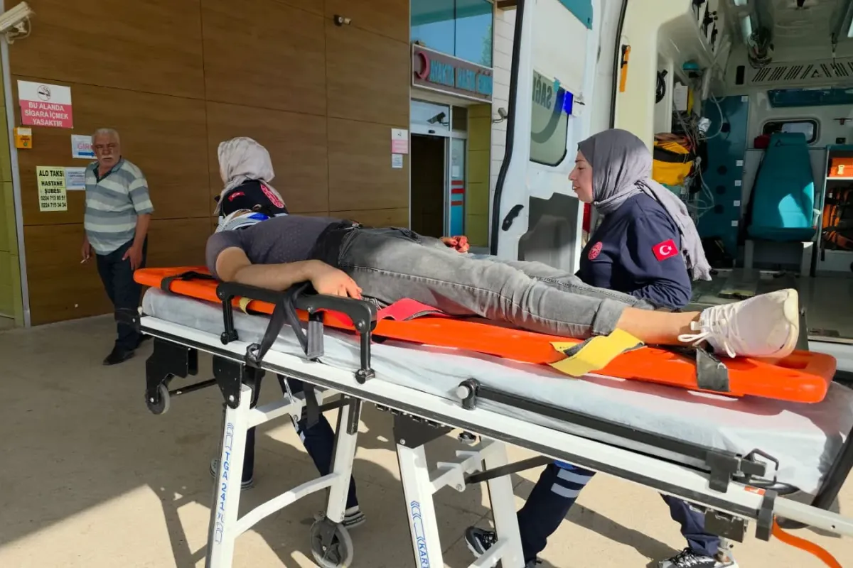 İnegöl'de feci kaza: Sürücü ağır yaralı