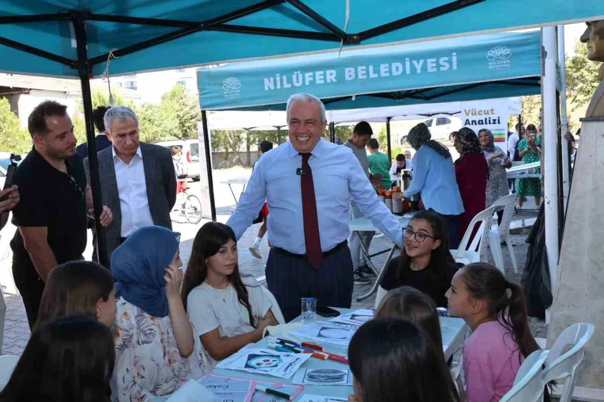 Başkan Şadi Özdemir, Doğanköy’deki yaz etkinliklerine katıldı