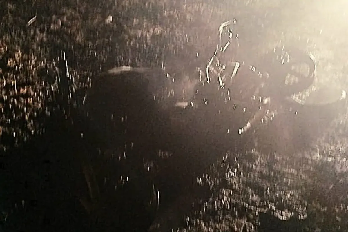 İnegöl'de Park Halindeki Motosiklet Alev Aldı
